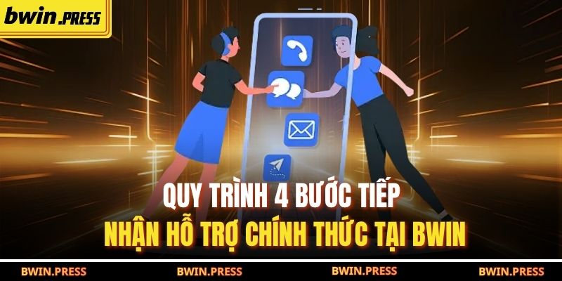 Cách Nhận Hỗ Trợ Từ Nhà Cái BWIN Hiệu Quả Và Nhanh Nhất 4 Quy trình 4 bước tiếp nhận hỗ trợ chính thức tại BWIN
